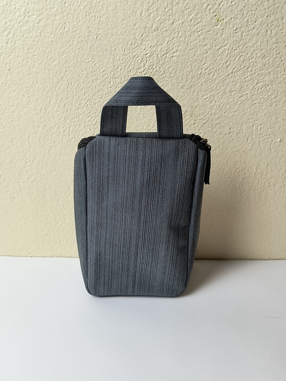 Bvlgari Men's Grey Travel Toiletry Pouch View 2